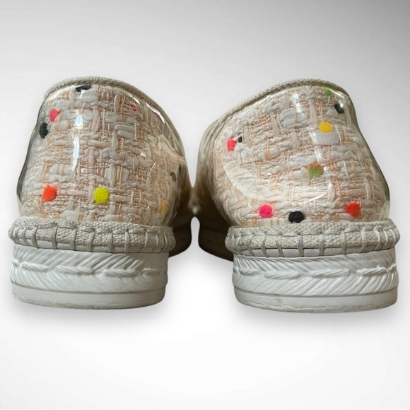 CHANEL Women's Tweed Multi-Color Espadrilles Size 7.5 (38) | EUC - Picture 2 of 9